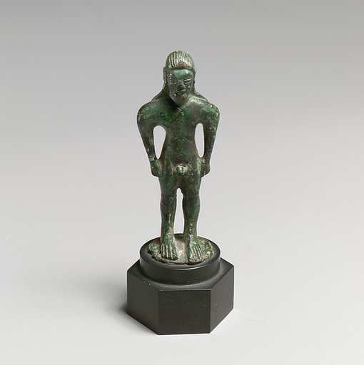 Statuette of a youth
