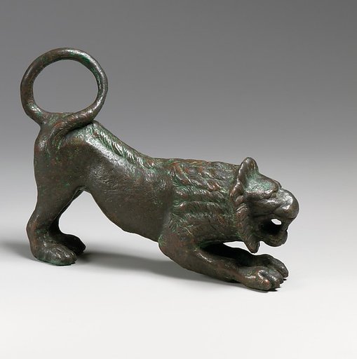 Bronze lion