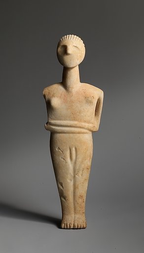 Marble male figure