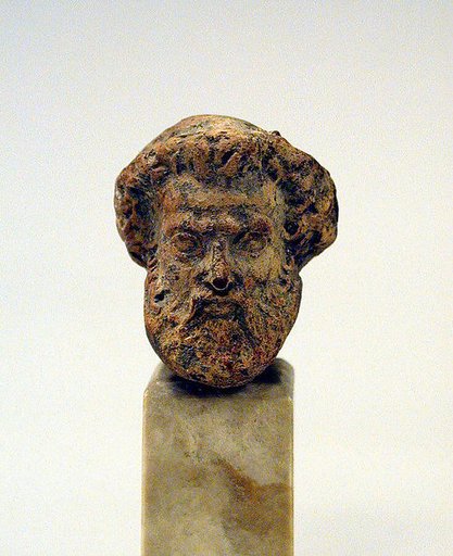 Portrait head of philosopher ?
