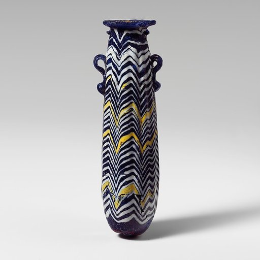 Glass alabastron (perfume bottle)