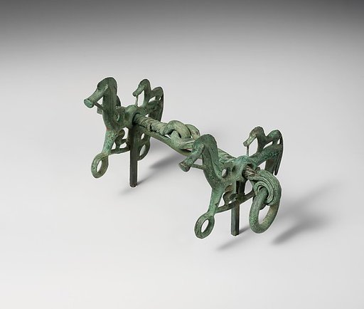 Bronze horse bit