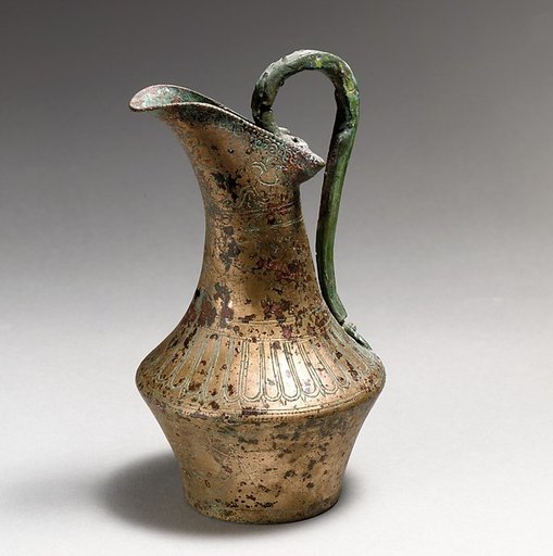 Bronze beaked oinochoe (jug)