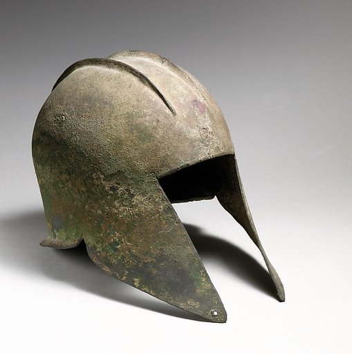 Bronze helmet of Illyrian type