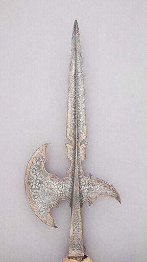 Halberd of Wilhelm V, Duke of Bavaria (reigned 1579–97)