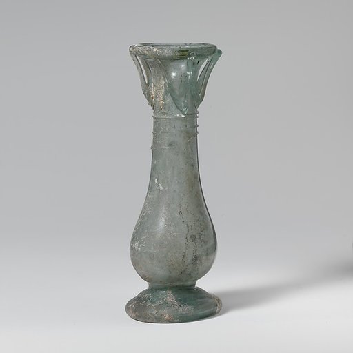 Glass cosmetic flask (kohl tube)