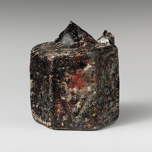Glass hexagonal jug