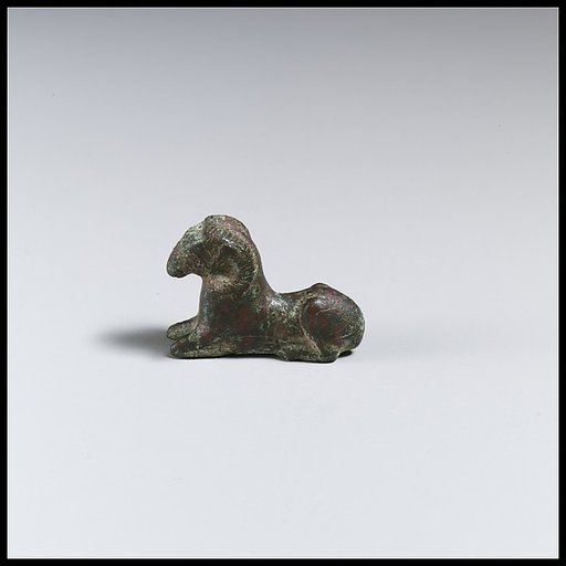 Bronze statuette of a ram