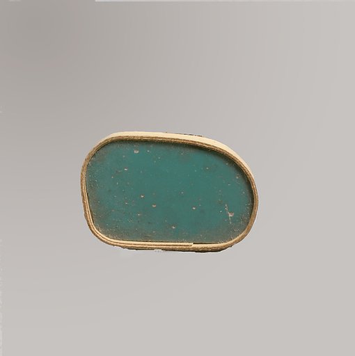 Glass monochrome inlay fragment
