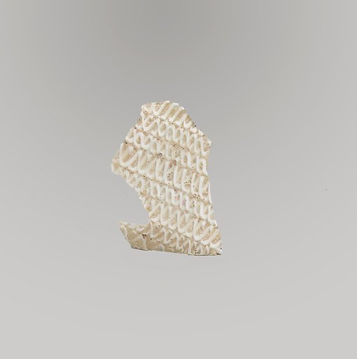 Glass network mosaic fragment