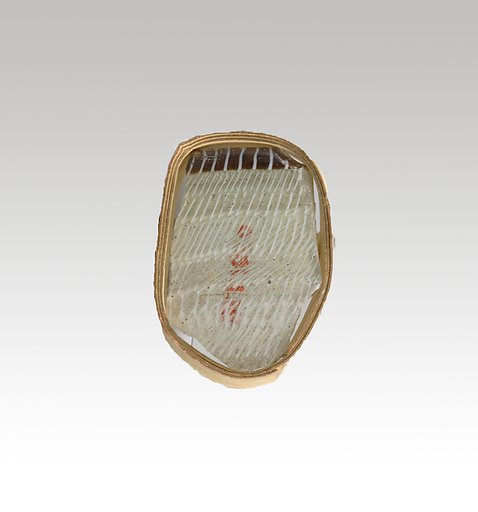 Glass network mosaic fragment
