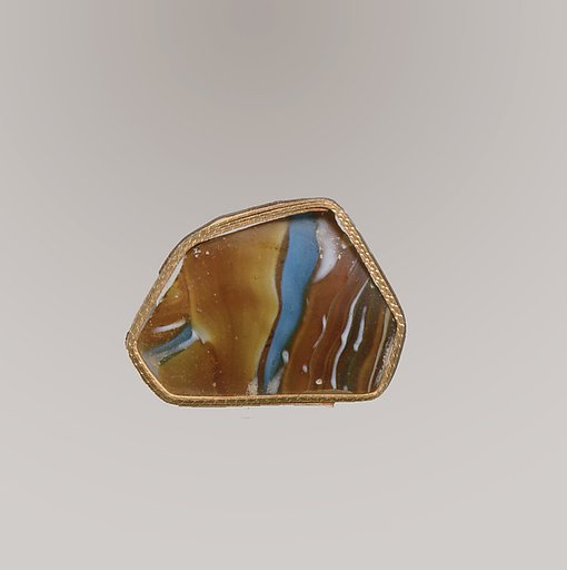 Glass mosaic bowl fragment