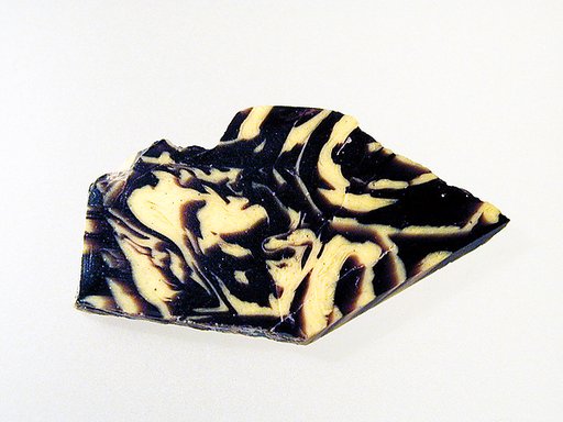 Glass mosaic inlay fragment