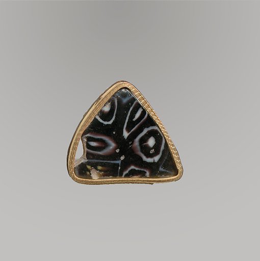 Glass mosaic bowl fragment