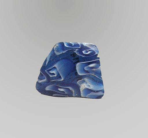 Glass mosaic bowl fragment