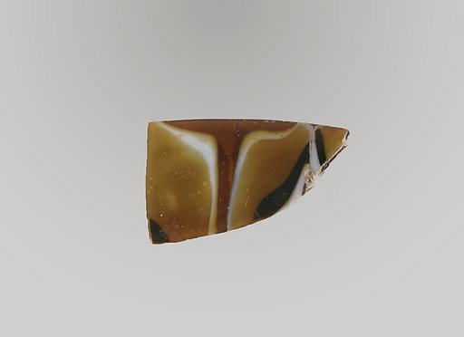 Mosaic glass fragment