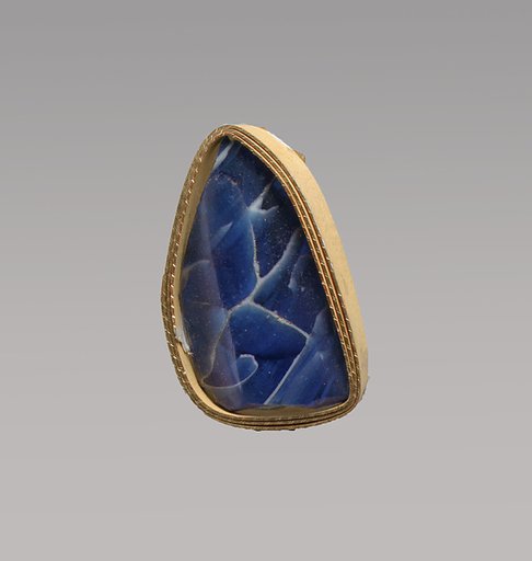 Glass mosaic bowl fragment