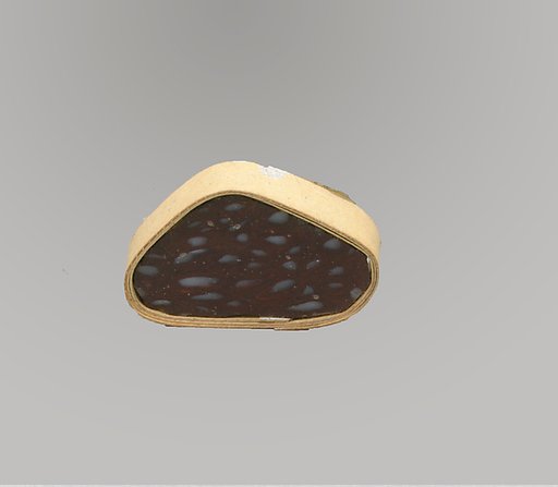 Glass mosaic inlay fragment