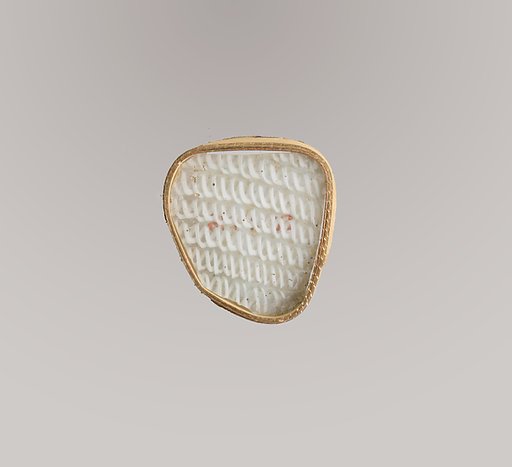 Glass network mosaic fragment