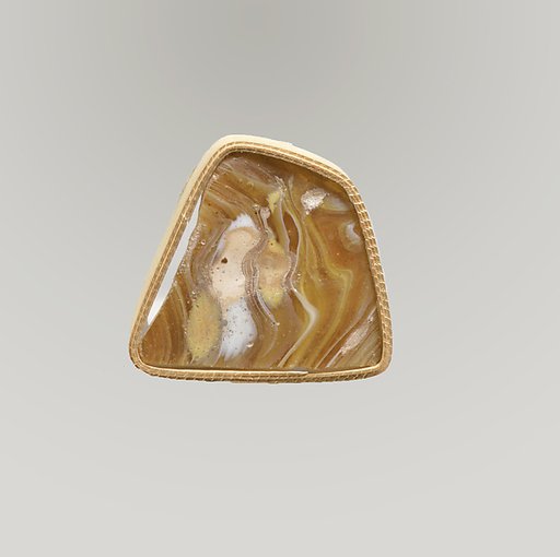 Glass mosaic bowl fragment