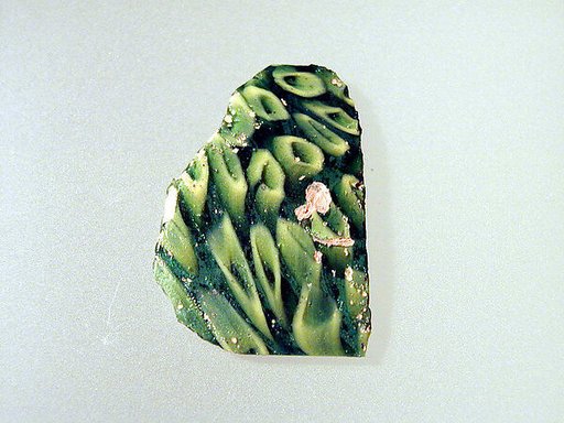 Glass mosaic bowl fragment