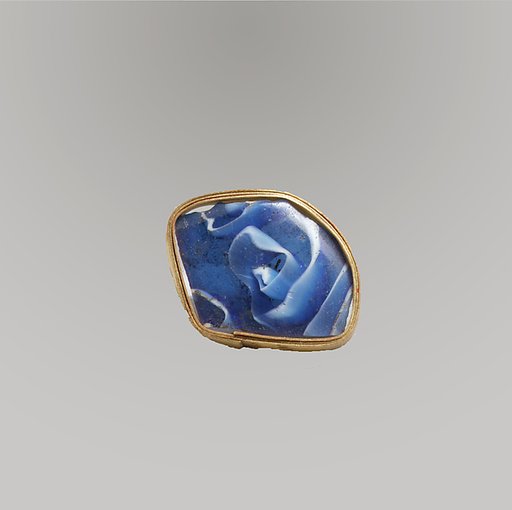 Glass mosaic bowl fragment