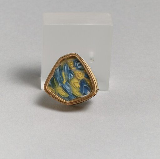 Mosaic glass fragment