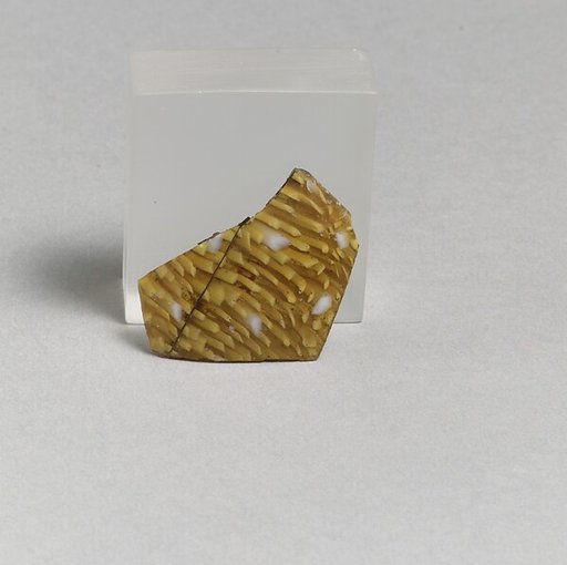 Glass mosaic fragment
