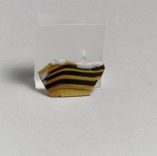 Glass mosaic fragment