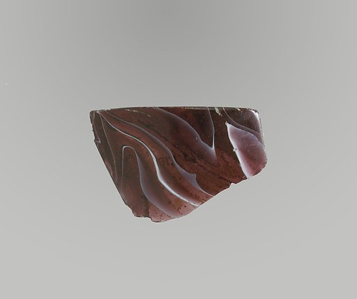 Glass mosaic beaker fragment