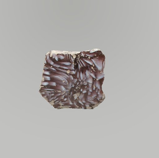 Glass mosaic bowl fragment