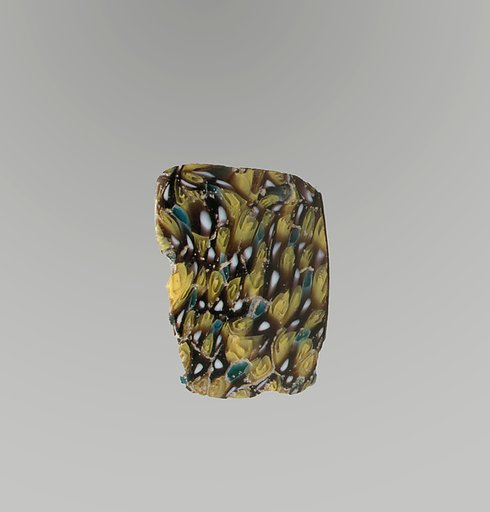 Glass mosaic bowl fragment