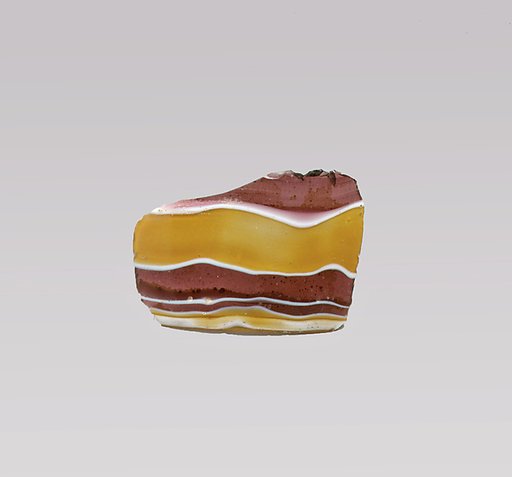 Glass mosaic bowl fragment