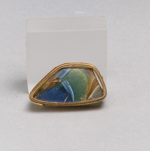 Glass mosaic bowl fragment