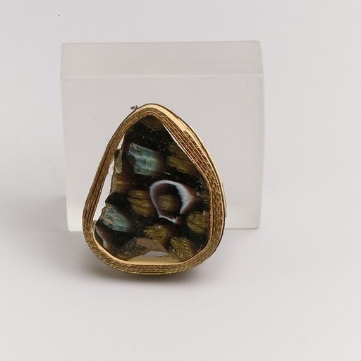 Mosaic glass fragment