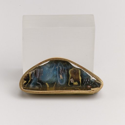 Glass mosaic bowl fragment