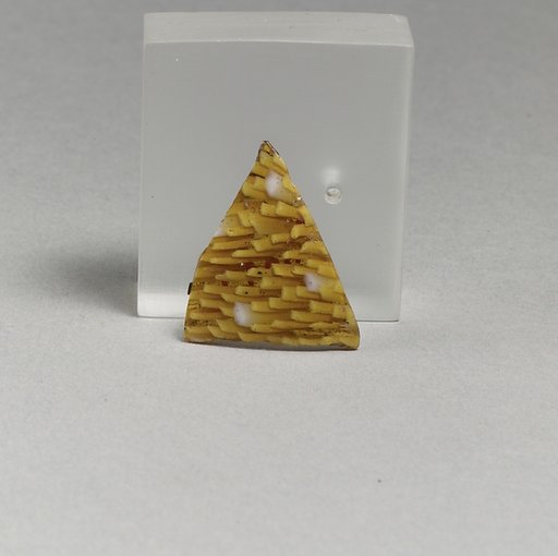 Glass mosaic fragment