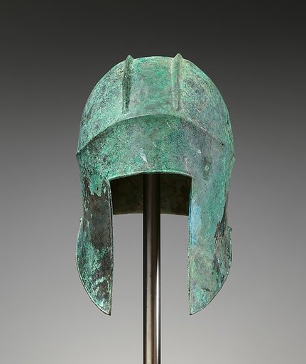 Bronze helmet of Illyrian type