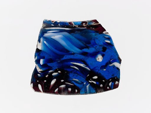 Mosaic glass fragment