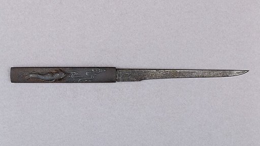 Knife Handle (Kozuka) with Blade