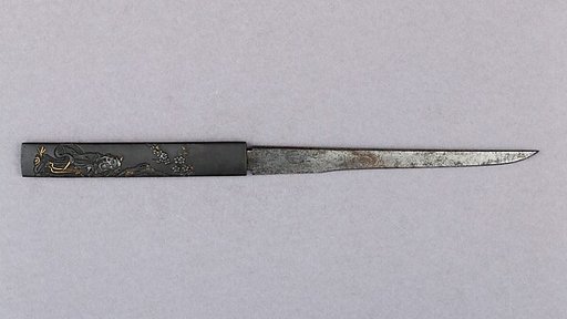 Knife Handle (Kozuka) with Blade