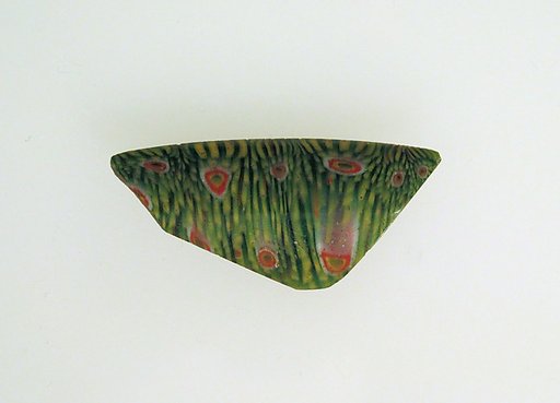 Glass mosaic bowl fragment