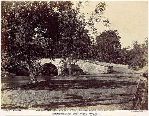 Burnside Bridge, Across the Antietam, near Sharpsburg, No. 1, September 1862