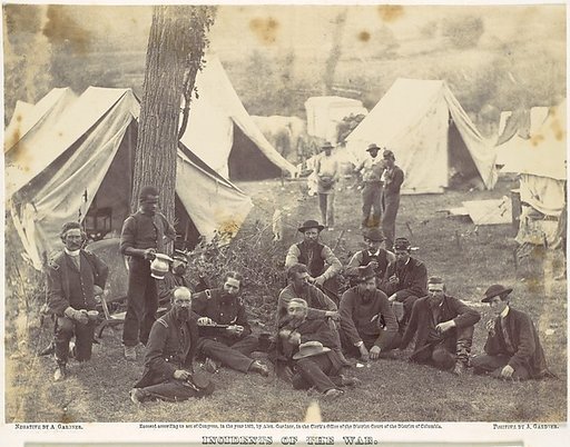 Group at Headquarters of the Army of the Potomac, Antietam, October 1862