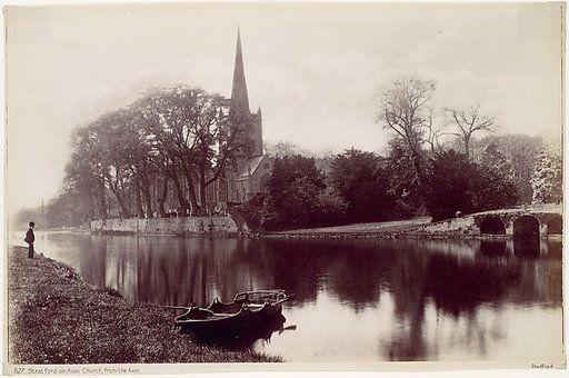 Stradford-on-Avon Church, from the Avon