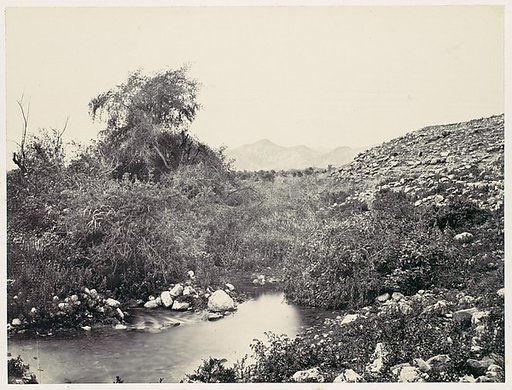 The Fountain of Jerico and Probable Site of the City