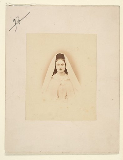 Nonne blanche (tete)