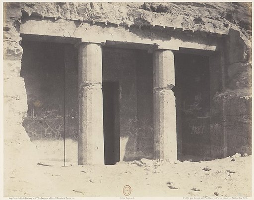 Béni-Haçan, Architecture Hypogéene - Tombeau de Névothph