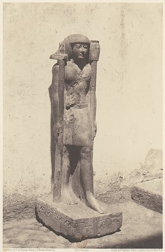 Syout (Lycopolis), Statue Appartenant au Docteaur Cuny