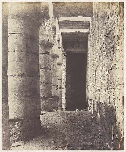 Médînet-Abou (Thèbes), Construction Postérieures - Deuxiéme Cour - Galerie Sud-Ouest